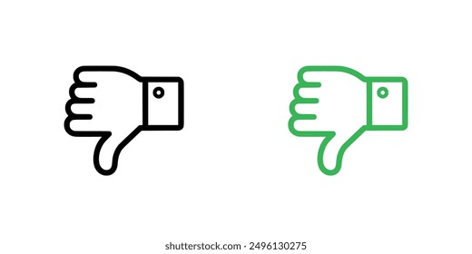 Icono de disgusto sobre fondo blanco. Ilustración vectorial en estilo plano de moda