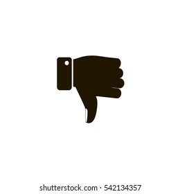 dislike icon. sign design