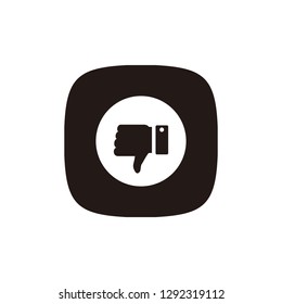 Dislike icon sign symbol