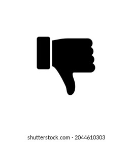 Dislike icon. dislike sign and symbol. Hand with thumb down