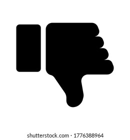 Dislike icon. Thumb up icon symbol. vector illustration