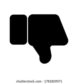 Entfällt Symbol. Drehen Sie das Symbol nach oben. Vektorgrafik