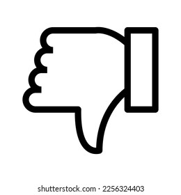 Dislike Icon Vector Symbol Design Illustration