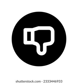 dislike icon for your website design, logo, app, UI.