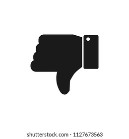 Dislike like icon. Social network. Notification Icon.