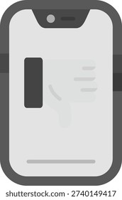 Dislike Line vector Icon Design
