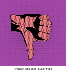 dislike pop art