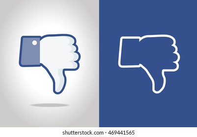 Dislike symbols.