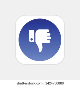 Dislike - Vector App Icon
