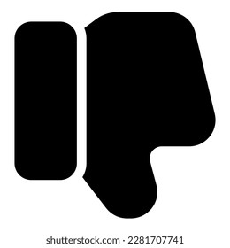 dislike vector icon illustration asset