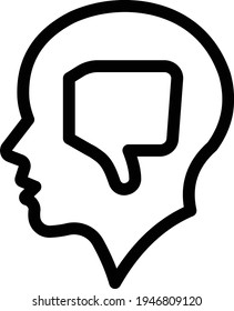 icono de línea delgada vectorial