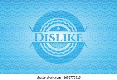 Abgesehen von Wasserrepräsentationsemblem. Vektorillustration Illustration. Detaillierte Angaben.