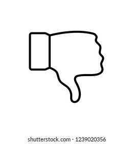 dislike,unlike icon,vector illustration