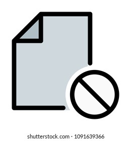 Dismiss or Corrupt File