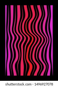Disordered random wave vector texture