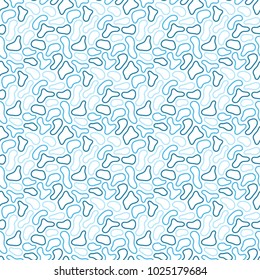 Disordered seamless pattern. Randomly located spots. Abstract background.