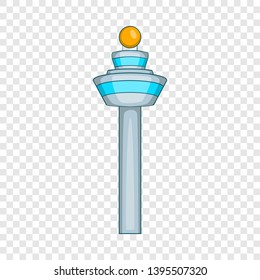 Dispatch tower icon. Cartoon illustration of dispatch tower vector icon for web