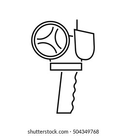 dispenser adhesive tape icon - vector illustration.