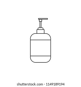 Dispenser bottle for cosmetics, shower