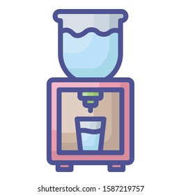 
Dispenser bottle Isolated Vector Icon fully editable 
