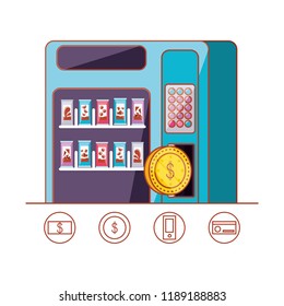 dispenser of chocolates machine electronic