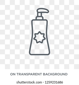 Dispenser icon. Dispenser design concept from Summer collection. Simple element vector illustration on transparent background.