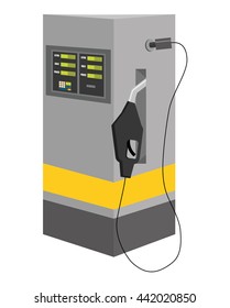 dispenser icon. Gasoline station. vector graphic