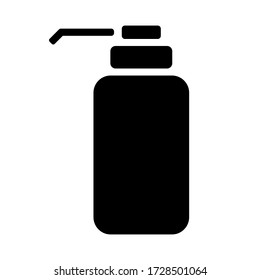 Dispenser icon isolated on white background. Pictogram for web. Vector eps10 stock illustration