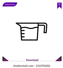 dispenser laundry vector icon. Best modern, simple, isolated,laundry. flat icon for website design or mobile applications, UI / UX design vector format

