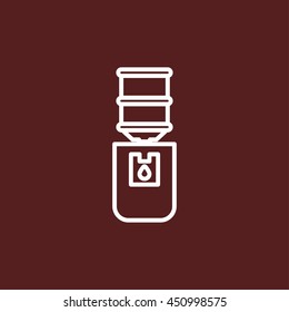 dispenser line icon