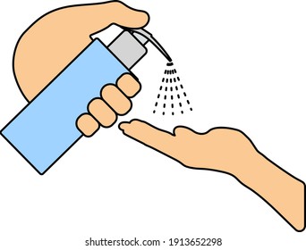 Dispenser Of Liquid Soap Icon. Editable Outline With Color Fill Design. Vector Illustration.