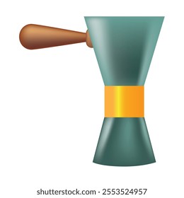 Dispenser for measuring the amount of alcohol used in cocktails. Vector illustration