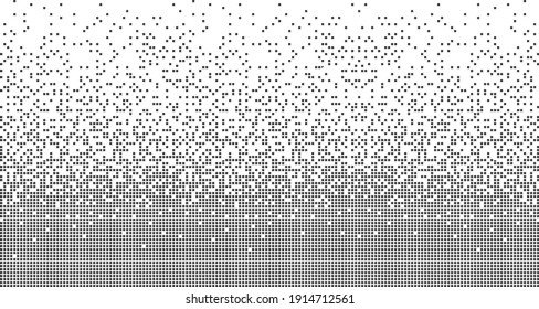 Dispersed background, Dissolved Filled Square, vector background