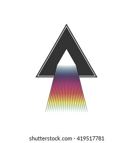 Dispersion abstract illustration.