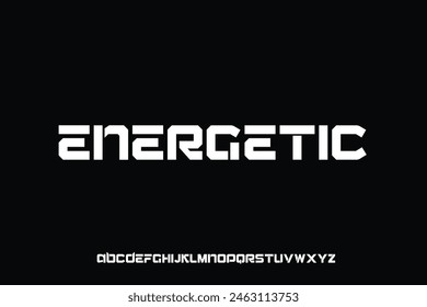 Display alphabet font vector design suitable for headline, magazine, poster, logo and many more