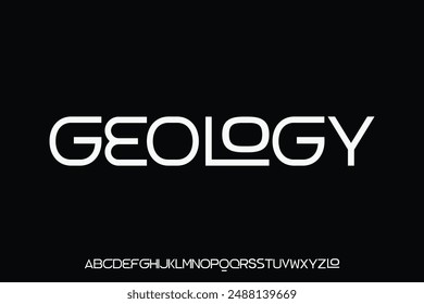 Display Alphabet Schriftart Vektorgrafik Design passend für Logo, Magazin, Headline Poster und vieles mehr