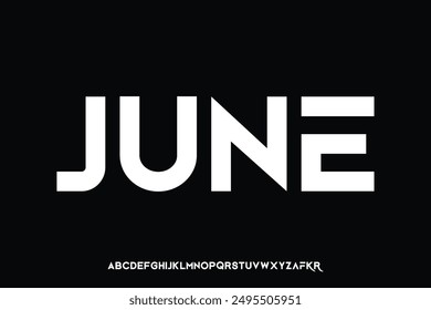 Display alphabet font vector design suitable for headline, poster, magazine and many more