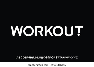 Display alphabet font vector design suitable for headline, poster, logo and many more