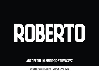 Display alphabet font vector design suitable for headline, poster, logo and many more