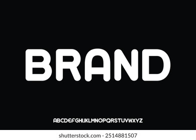 Display alphabet font vector design suitable for headline, poster, logo and many more