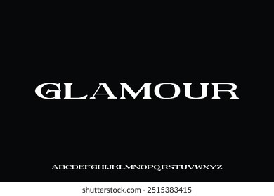 Display alphabet font vector design suitable for headline, poster, logo and many more