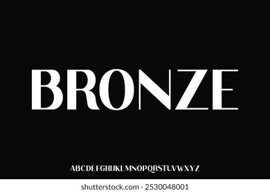 Display alphabet font vector design suitable for headline, poster, logo, magazine and many more