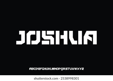 Display alphabet font vector design suitable for headline, poster, logo, magazine and many more
