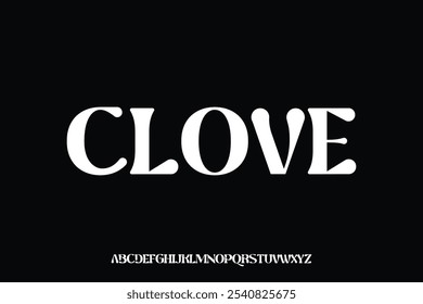 Display alphabet font vector design suitable for headline, poster, logo, magazine and many more