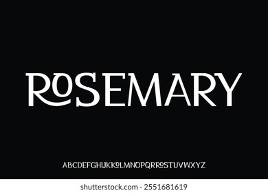 Display alphabet font vector design suitable for headline, poster, logo, magazine and many more