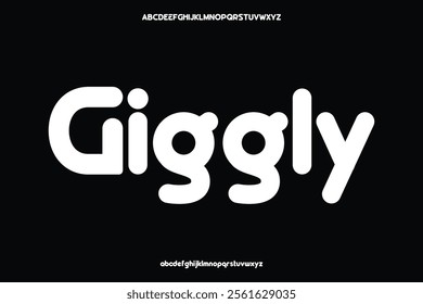 Display alphabet font vector design suitable for headline, poster, logo, magazine and many more