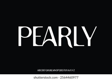 Display alphabet font vector design suitable for headline, poster, logo, magazine and many more