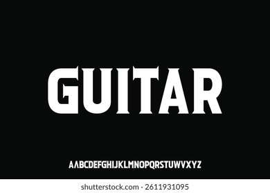 Display alphabet font vector design suitable for headline, poster, logo, magazine and many more