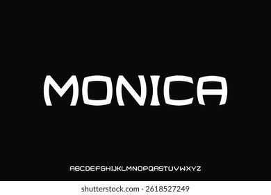 Display alphabet font vector design suitable for headline, poster, logo, magazine and many more