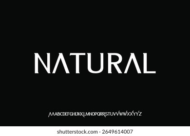 Display alphabet font vector design suitable for headline, poster, logo, magazine and many more